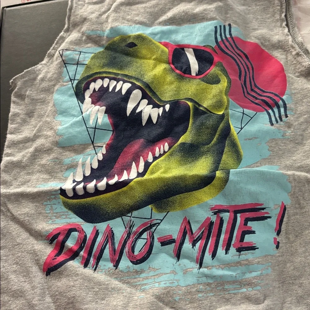OshKosh B'gosh Dino-Mite Tank Top - Gray 6